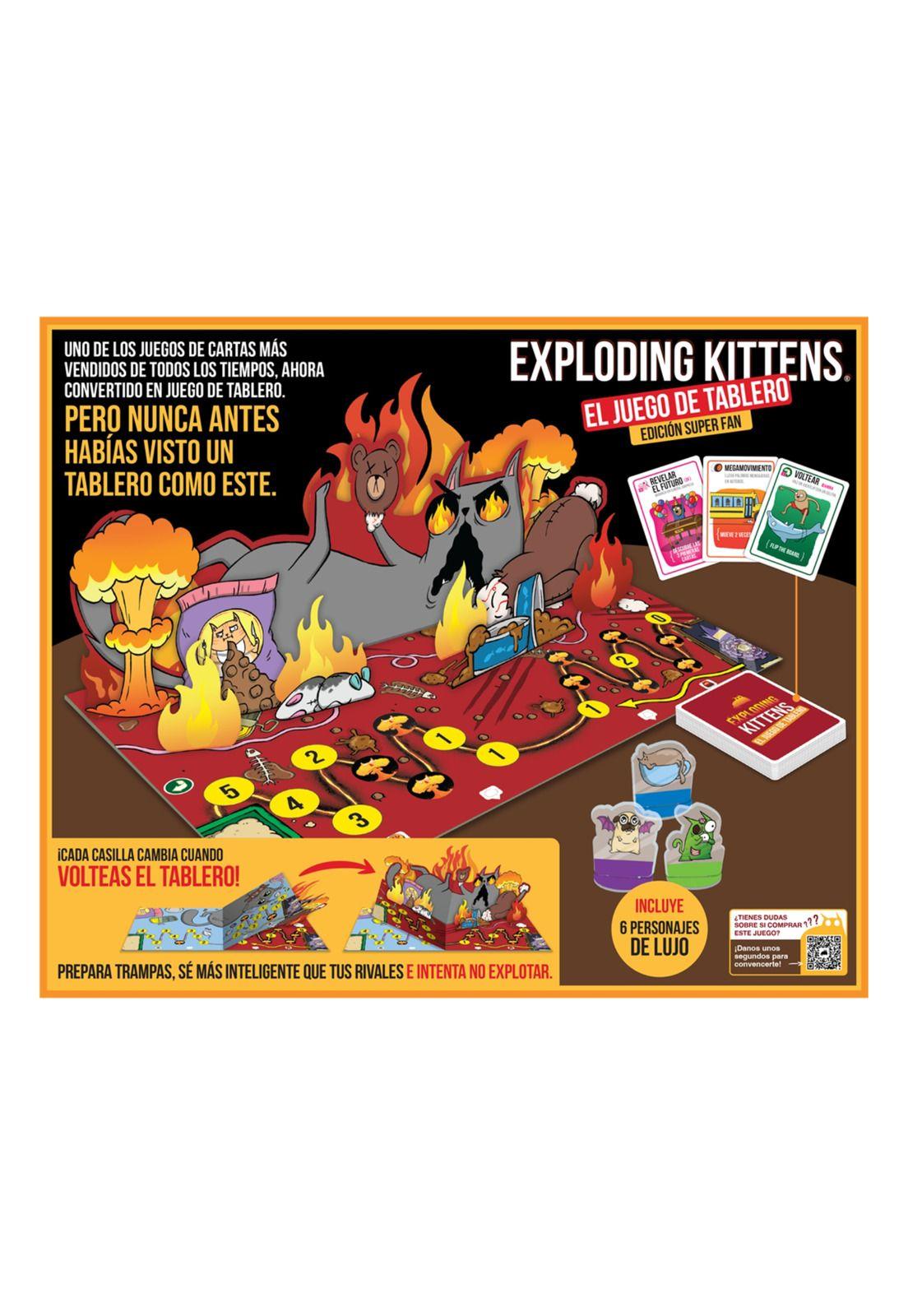 Super Fan Edition - Exploding Kittens el Juego de Tablero-4