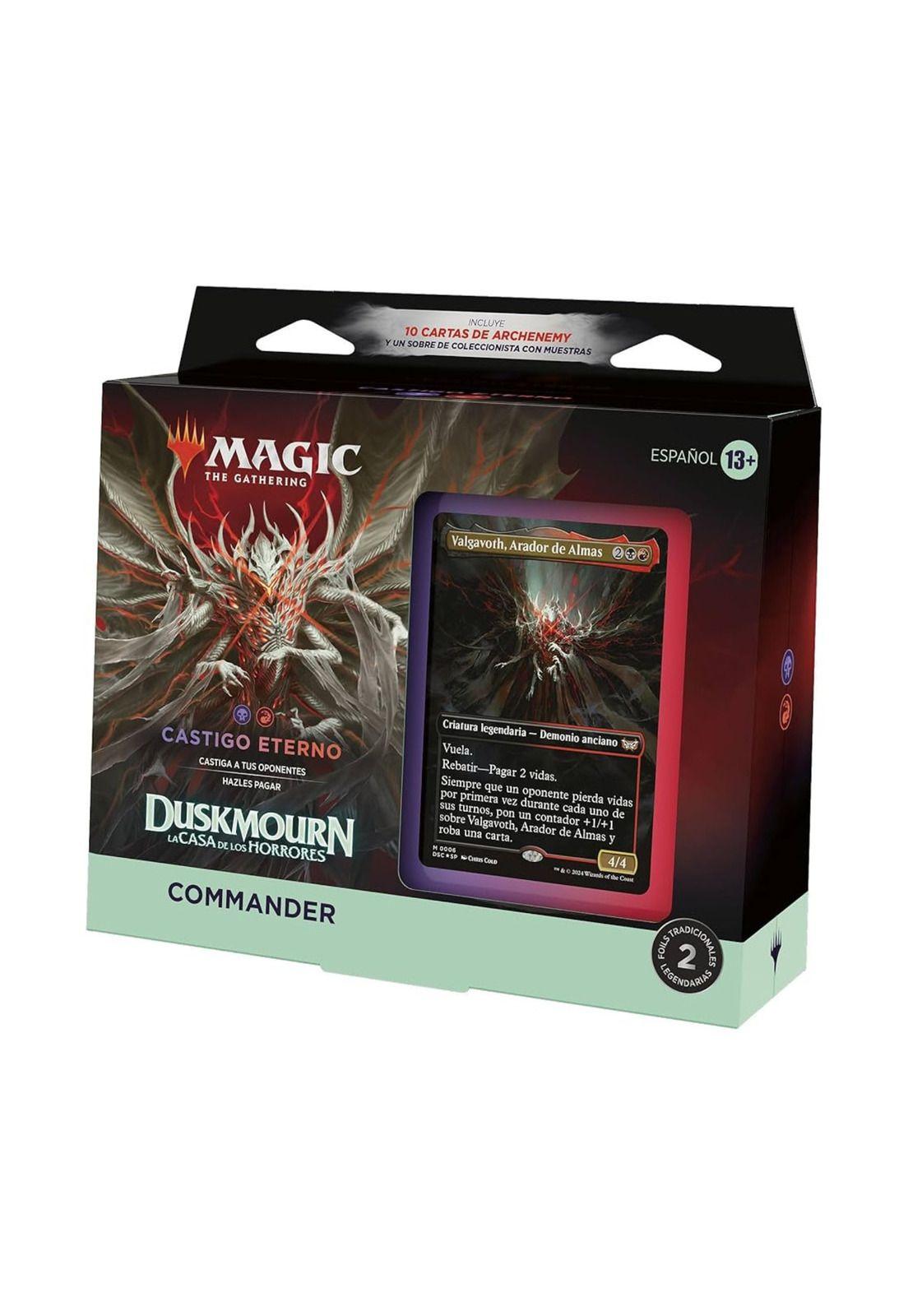 Magic Duskmourn: House of Horrors - Commander Deck Castigo Eterno Español-0