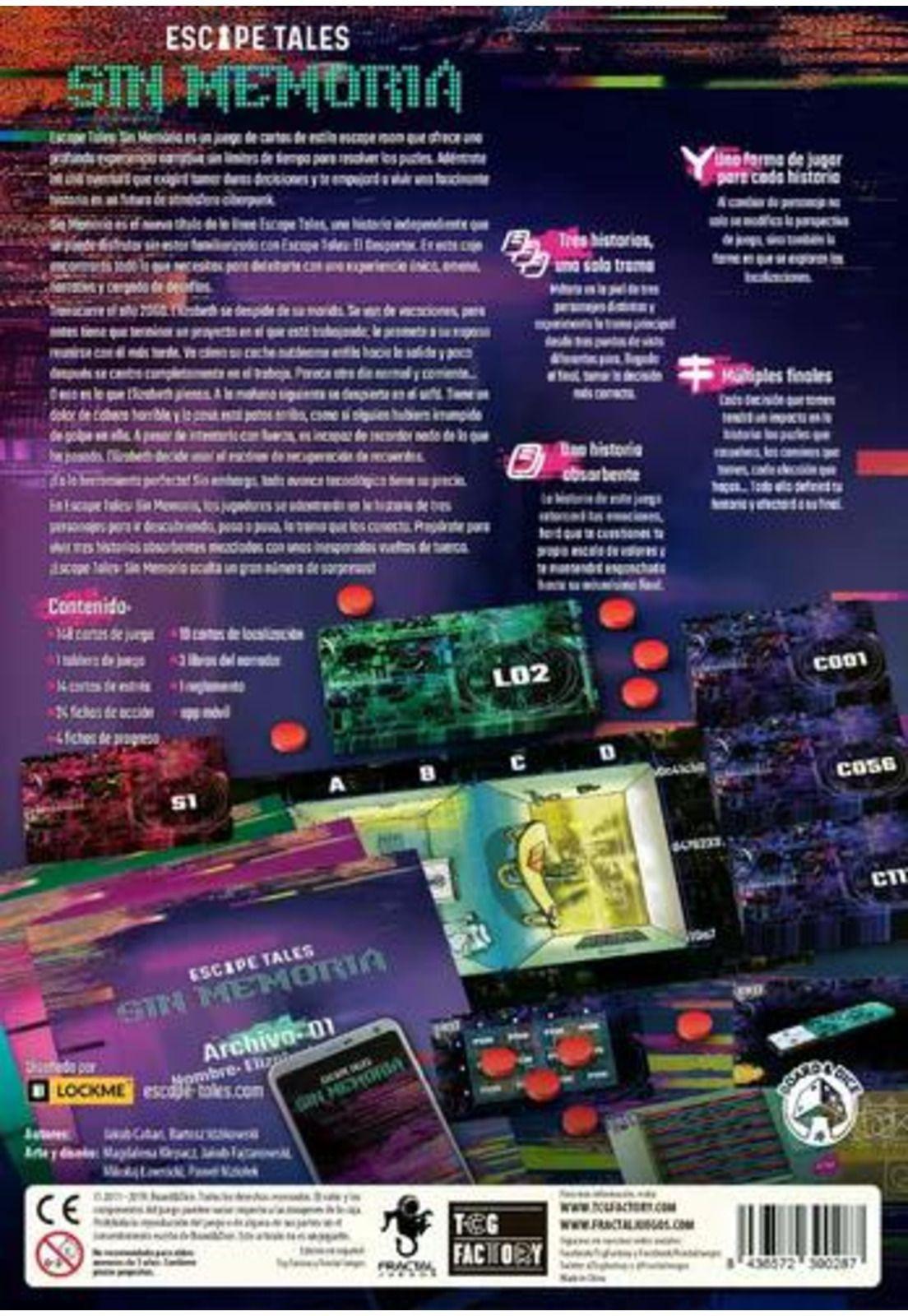 Escape Tales: Sin Memoria-1