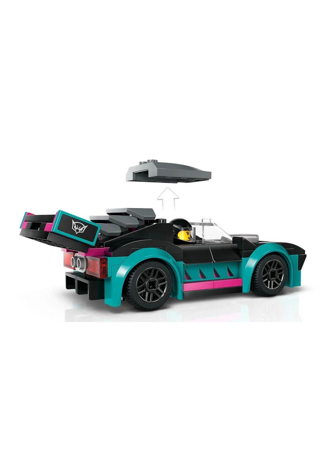 Lego City Auto de Carreras y Camión de Transporte (60406)-2