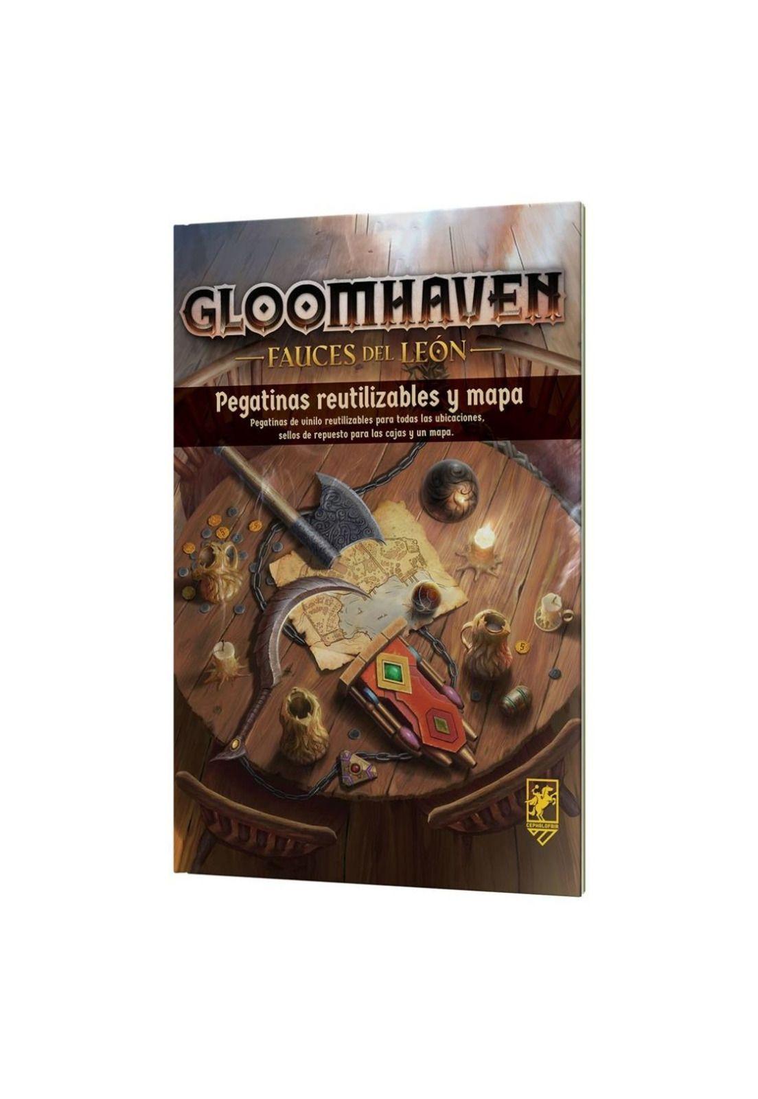 Gloomhaven Fauces del León Removable Stickers-0
