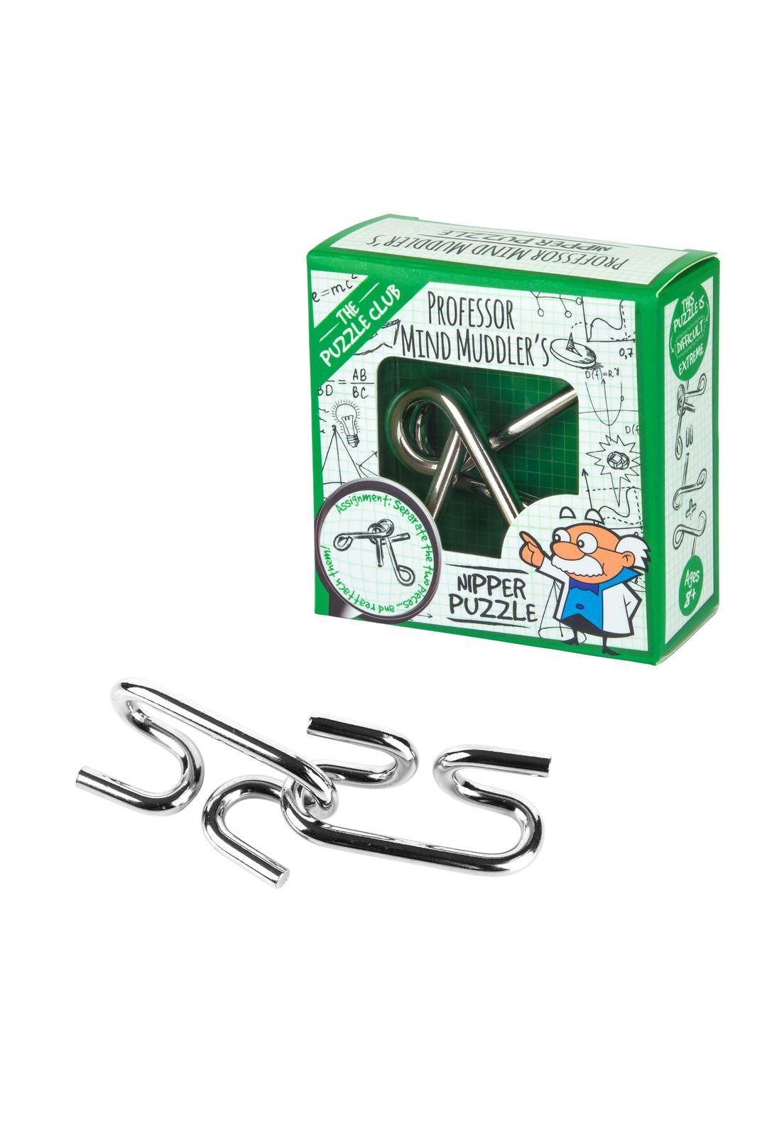 Mind Muddler's Nipper Puzzle - Puzzling professor's Puzzle de Metal-5
