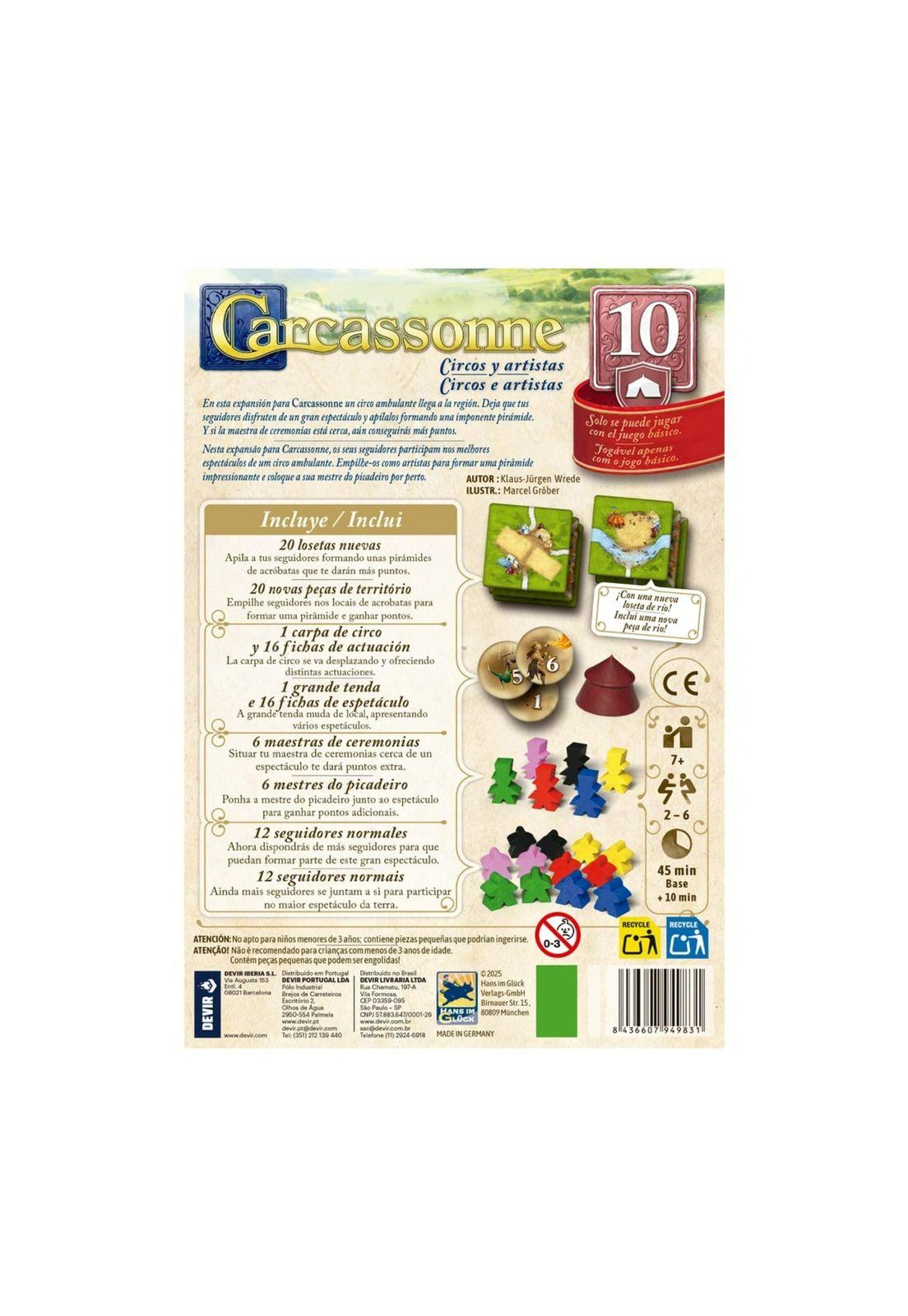 Carcassonne: Circos y Artistas-2