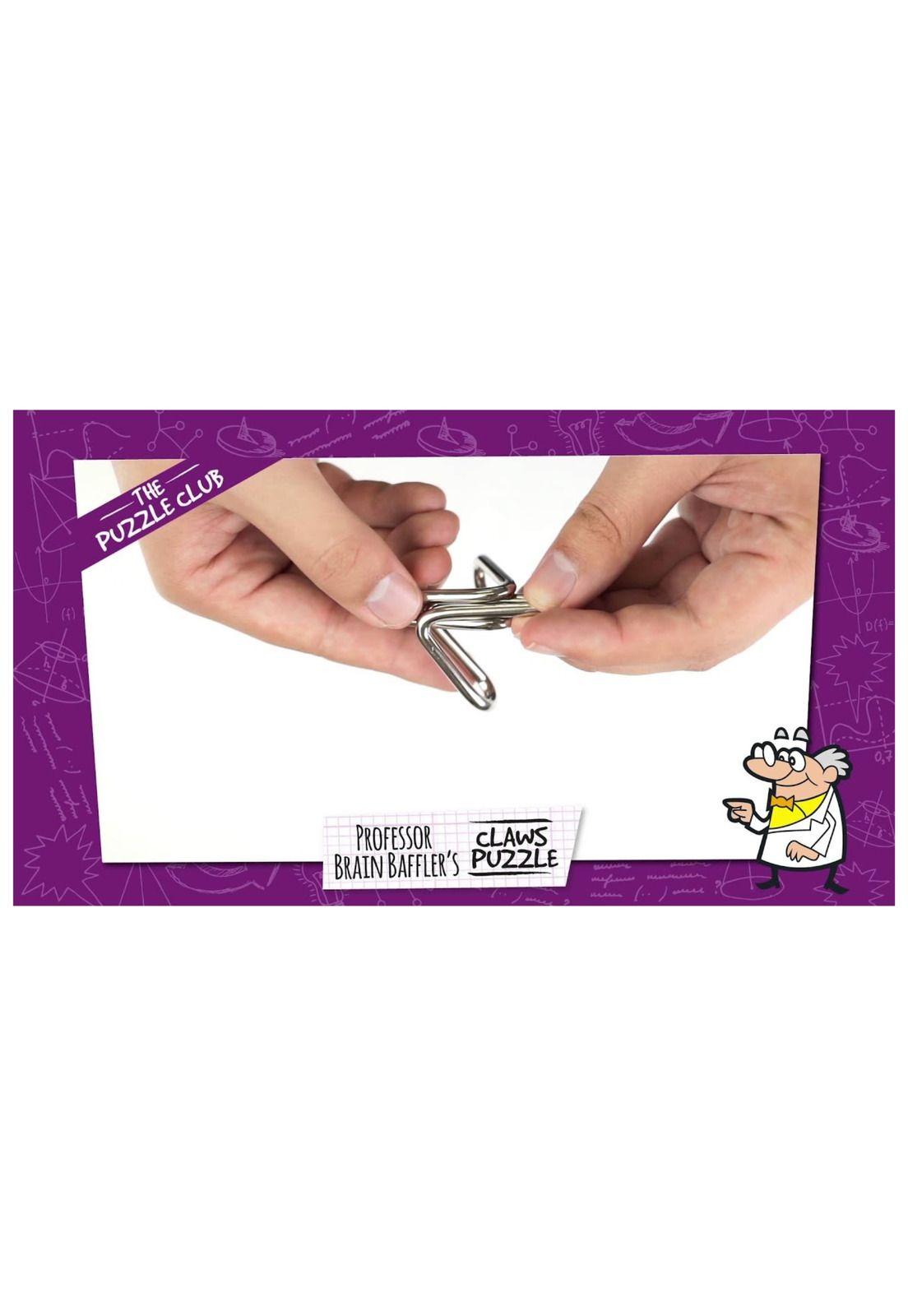 Brain Baffler's Claws Puzzle - Puzzling professor's Puzzle de Metal-1