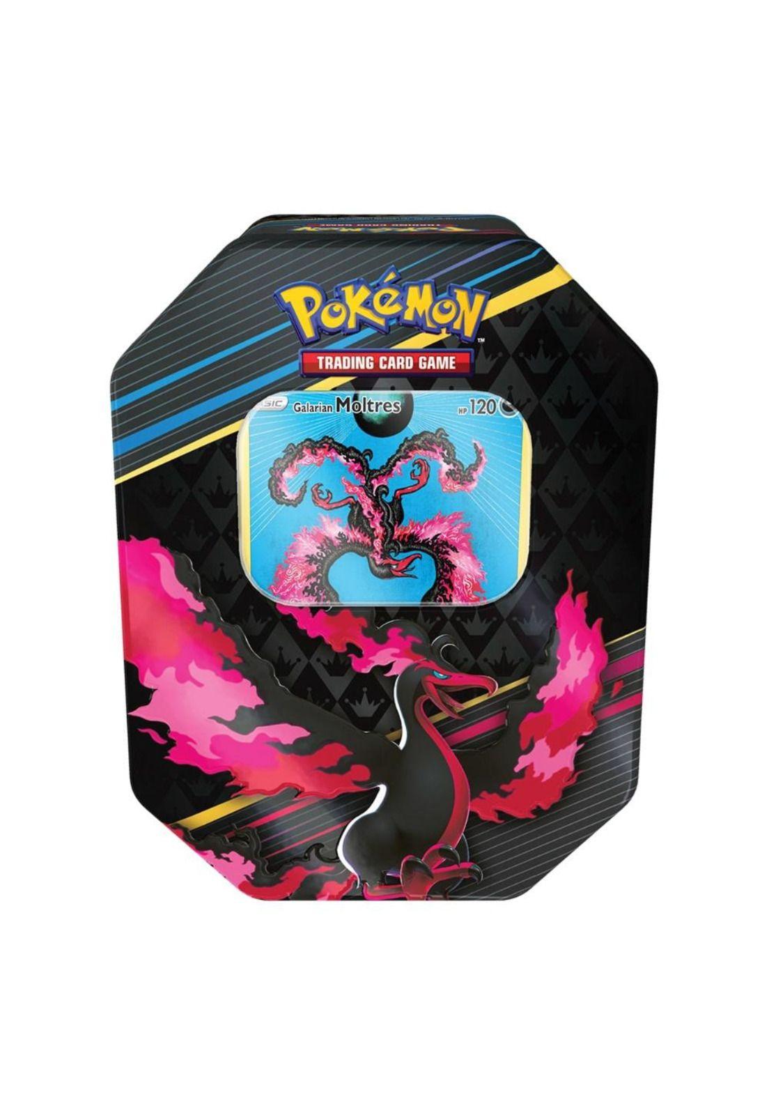 Pokémon Crown Zenith Tin Moltres Español-0