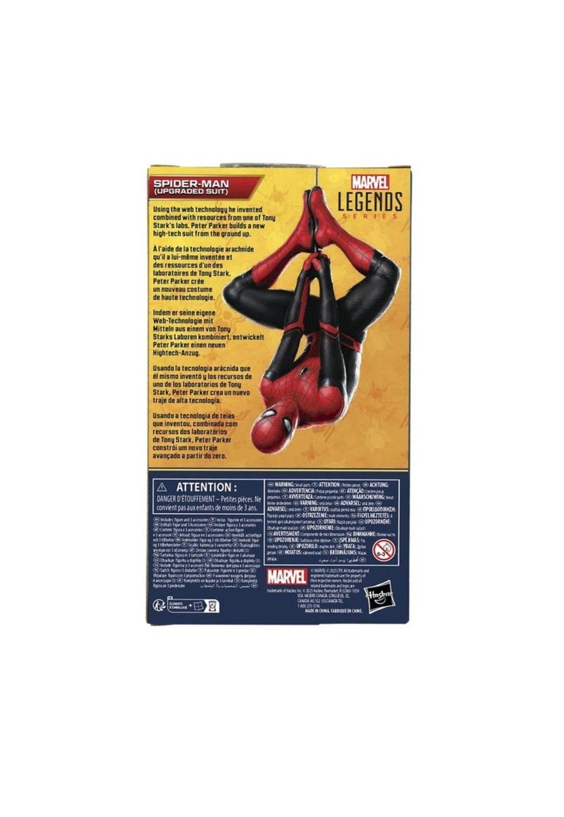 Marvel Legends Figura Spiderman Lejos de Casa Spiderman (Upgraded Suit)-3