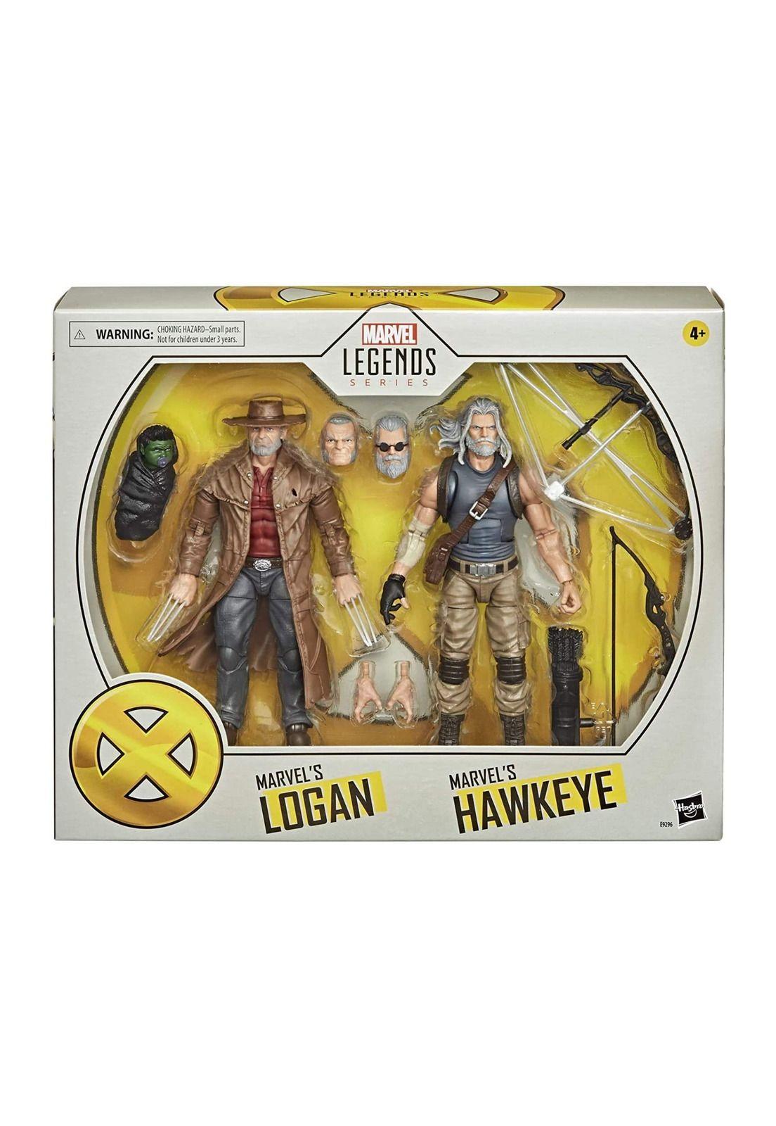 Marvel Legends Series Hawkeye y Logan-0