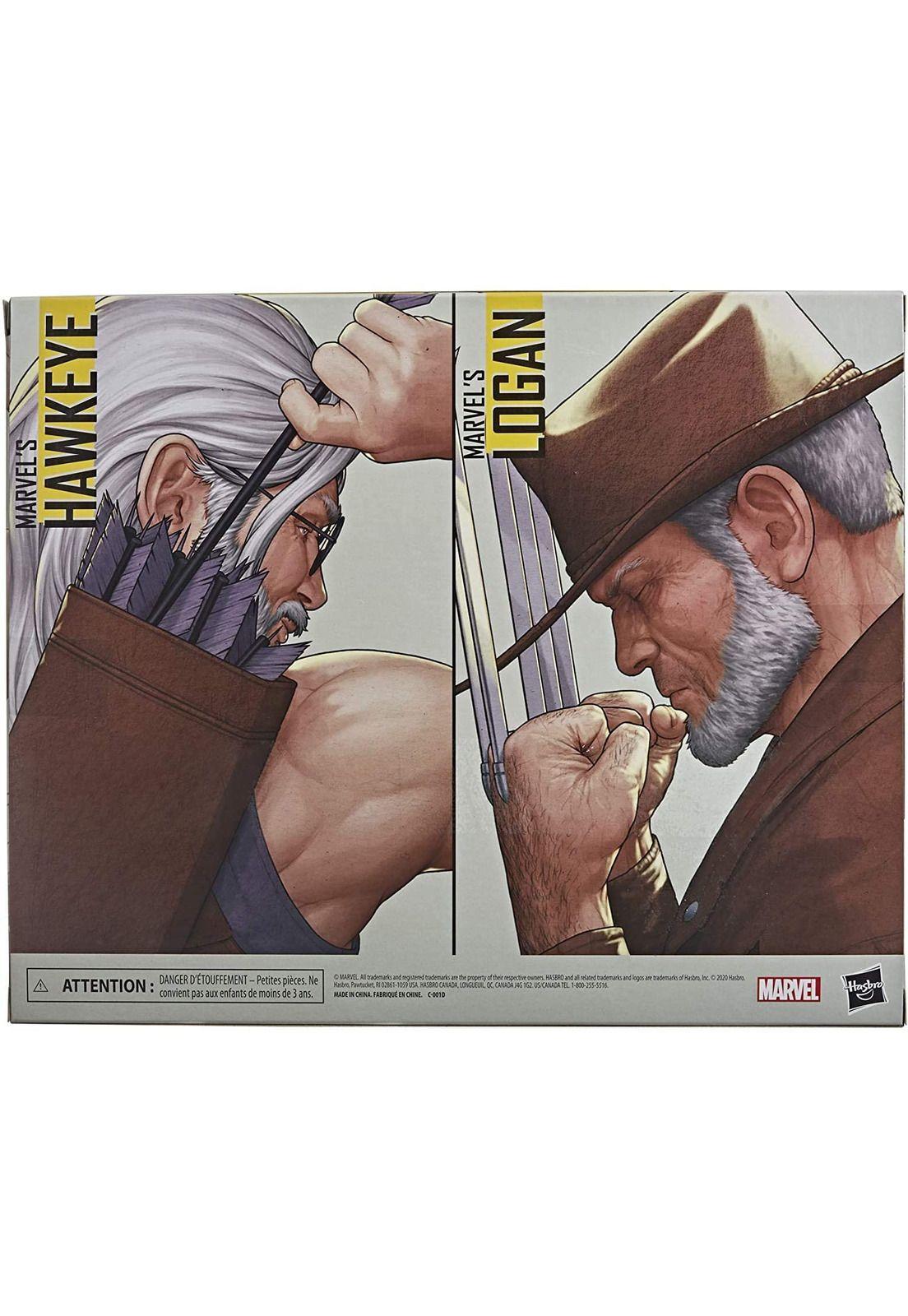 Marvel Legends Series Hawkeye y Logan-3