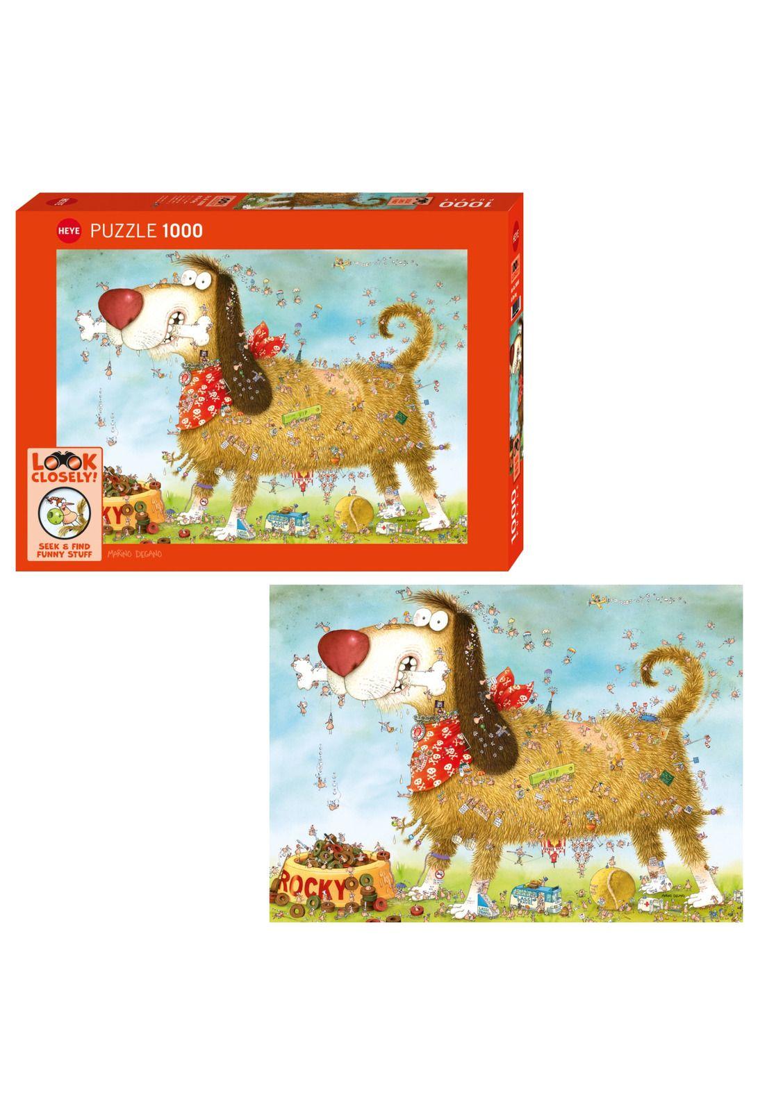 Puzzle Rompecabezas Heye 1000 Piezas - At The Dog, Marino Degano-2