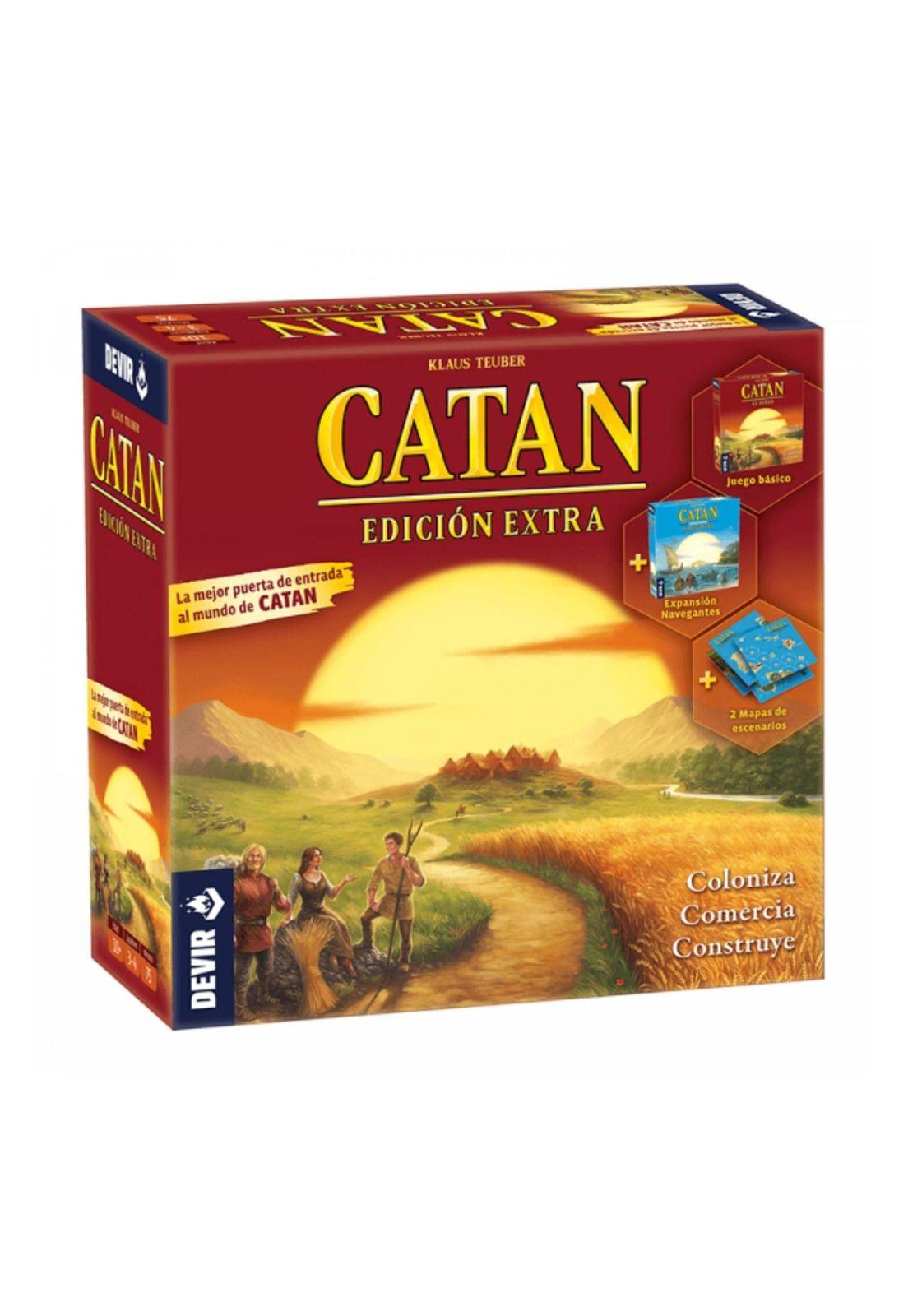Catan Edición Extra (basico + navegantes)-0