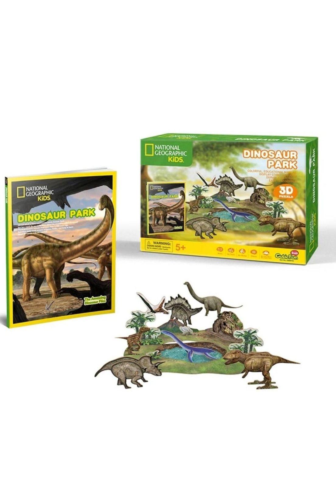 Puzzle 3D Dinosaurio NatGeo-1