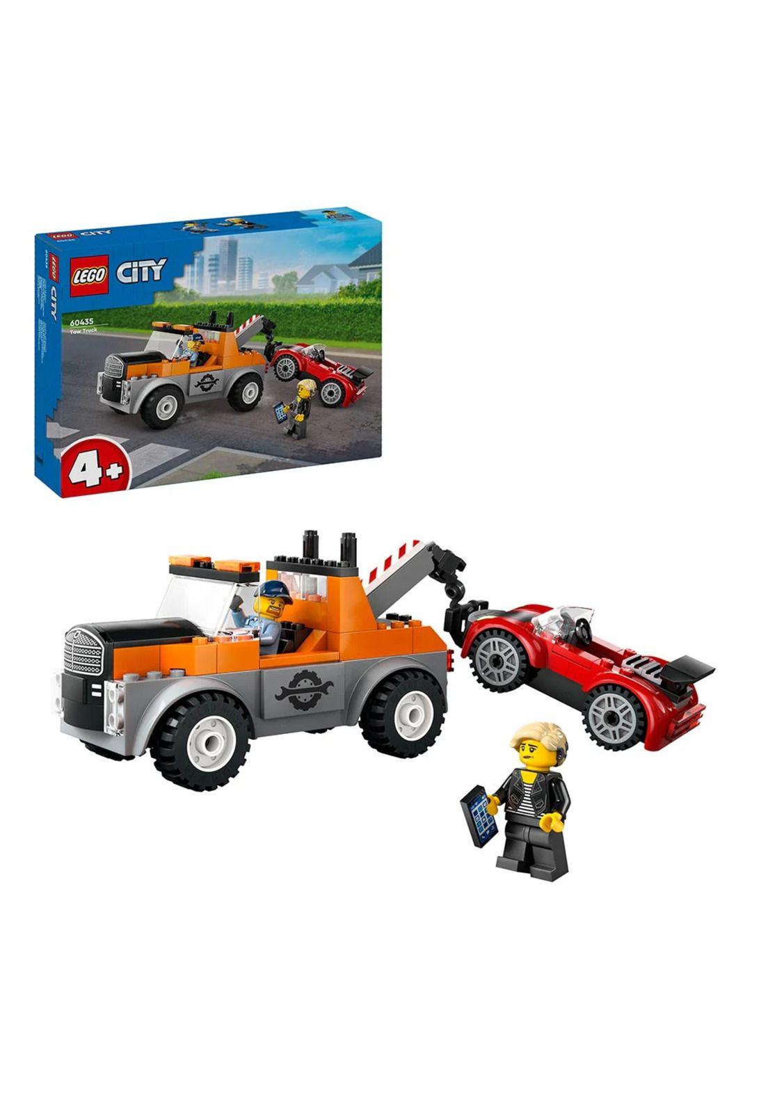 Lego City Camión Grúa y Reparación del Deportivo (60435)-3