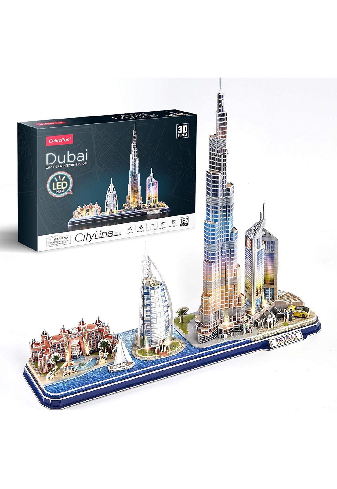 Dubai Puzzle 3D Led-0
