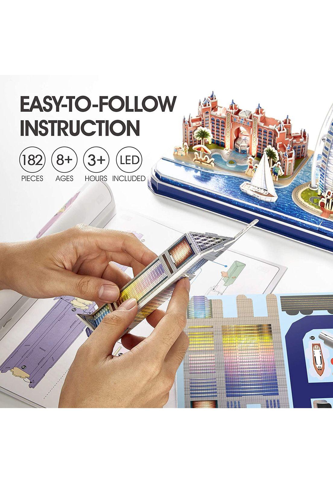 Dubai Puzzle 3D Led-2