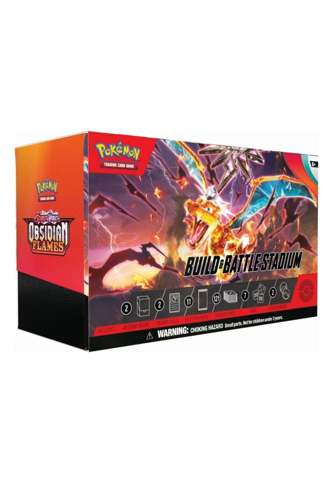 Pokémon Obsidian Flames Build And Battle Stadium Inglés-0