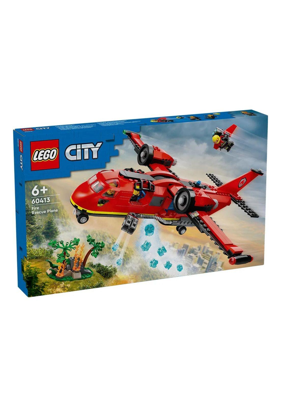 Lego City Avión De Rescate De Bomberos (60413)-0