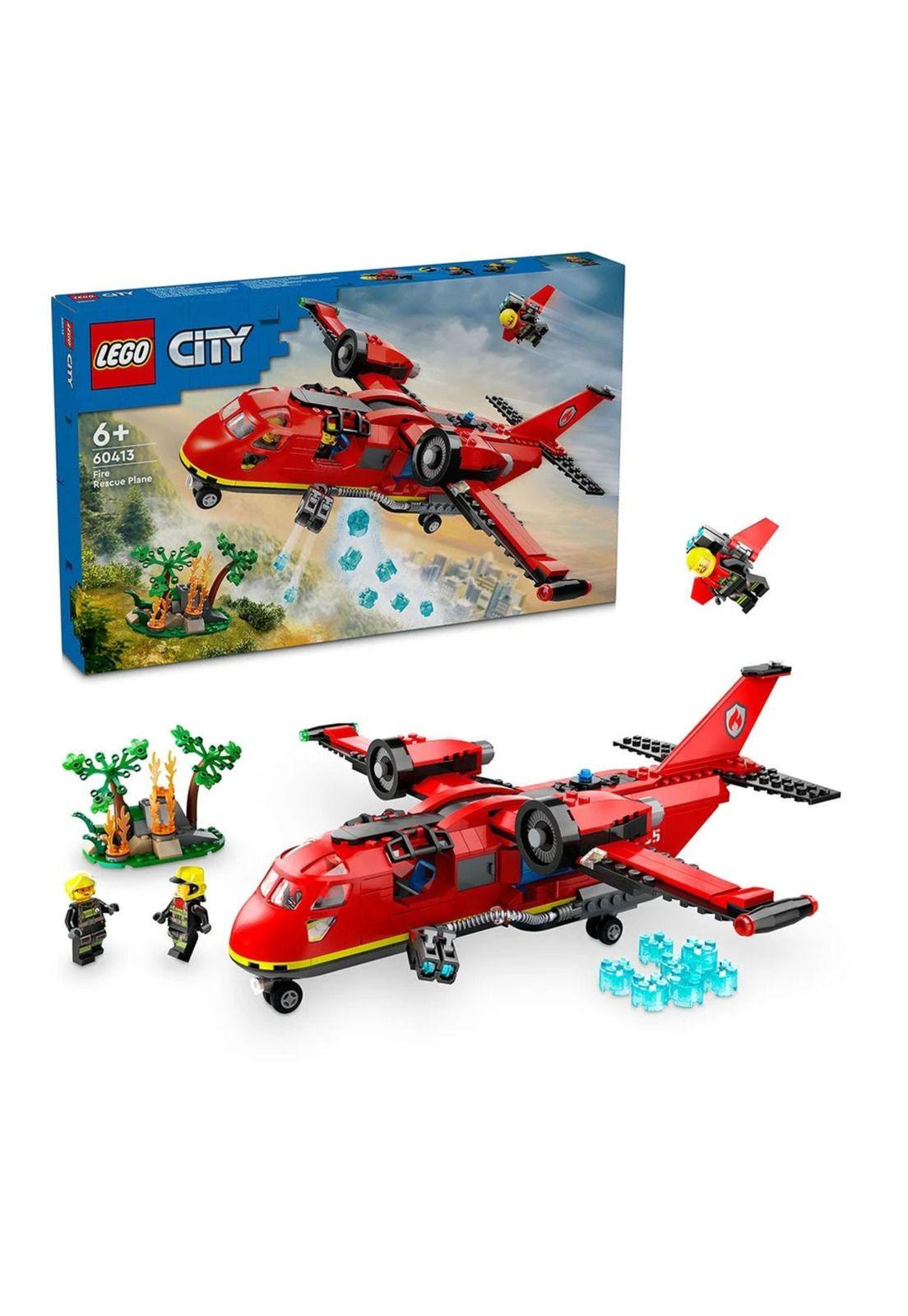 Lego City Avión De Rescate De Bomberos (60413)-2