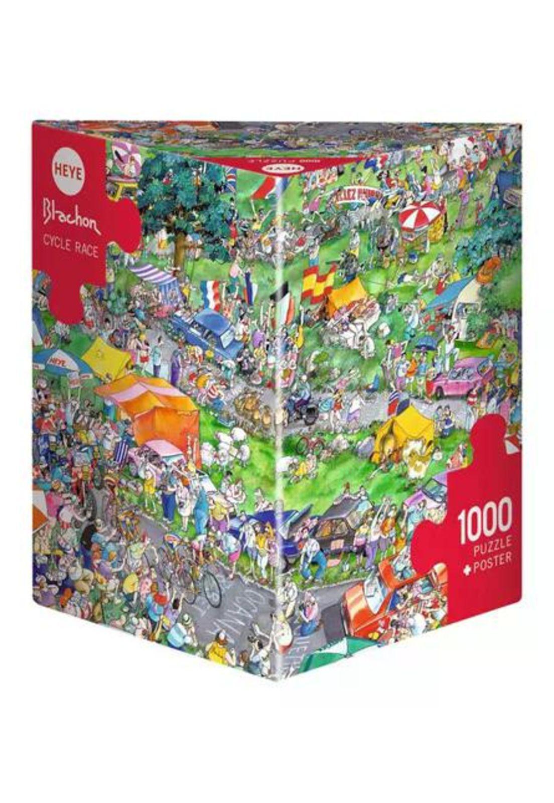 Puzzle Heye 1000 - Cycle Race-0
