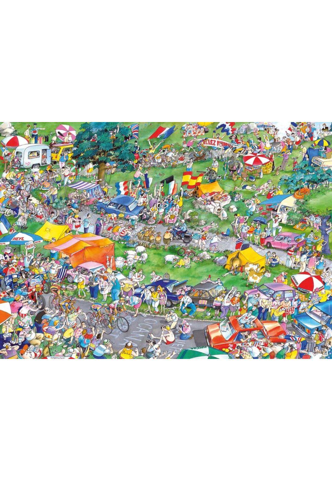 Puzzle Heye 1000 - Cycle Race-1