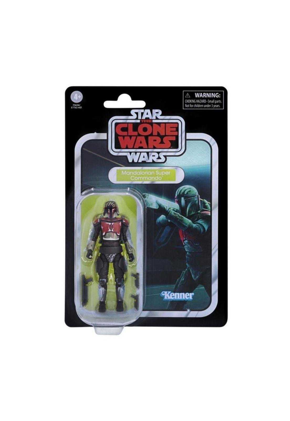 Star Wars Figura Vintage Mandalorian Super Commando-0