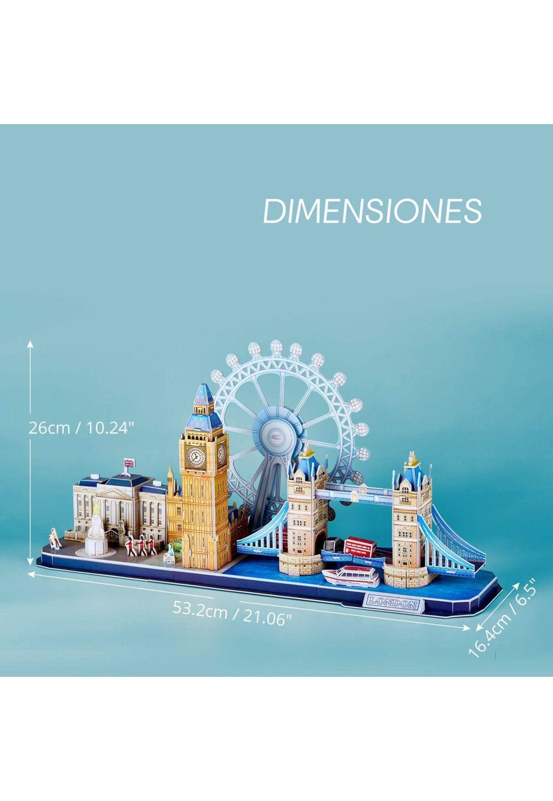 City Line Londres Puzzle 3D-3