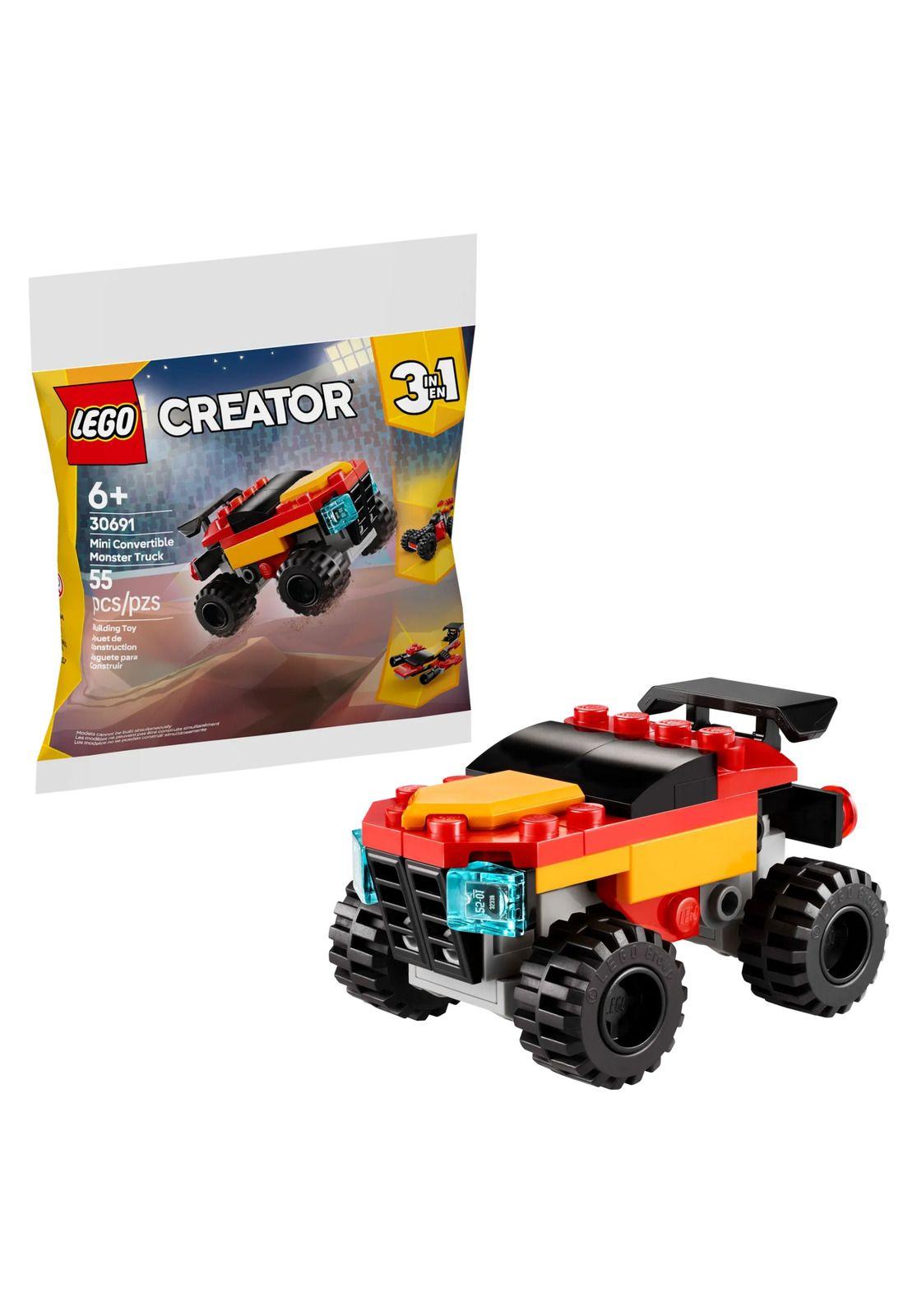 Lego Bolsa Creator Mini Camioneta Monstruo Convertible (30691)-5
