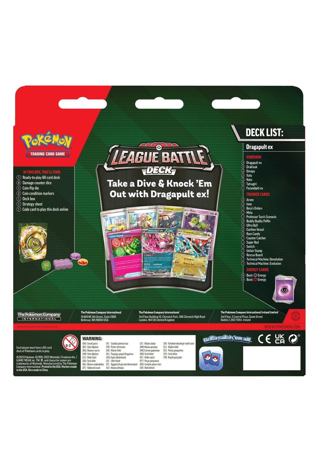 Pokémon Dragapult ex League Battle Deck Inglés-2