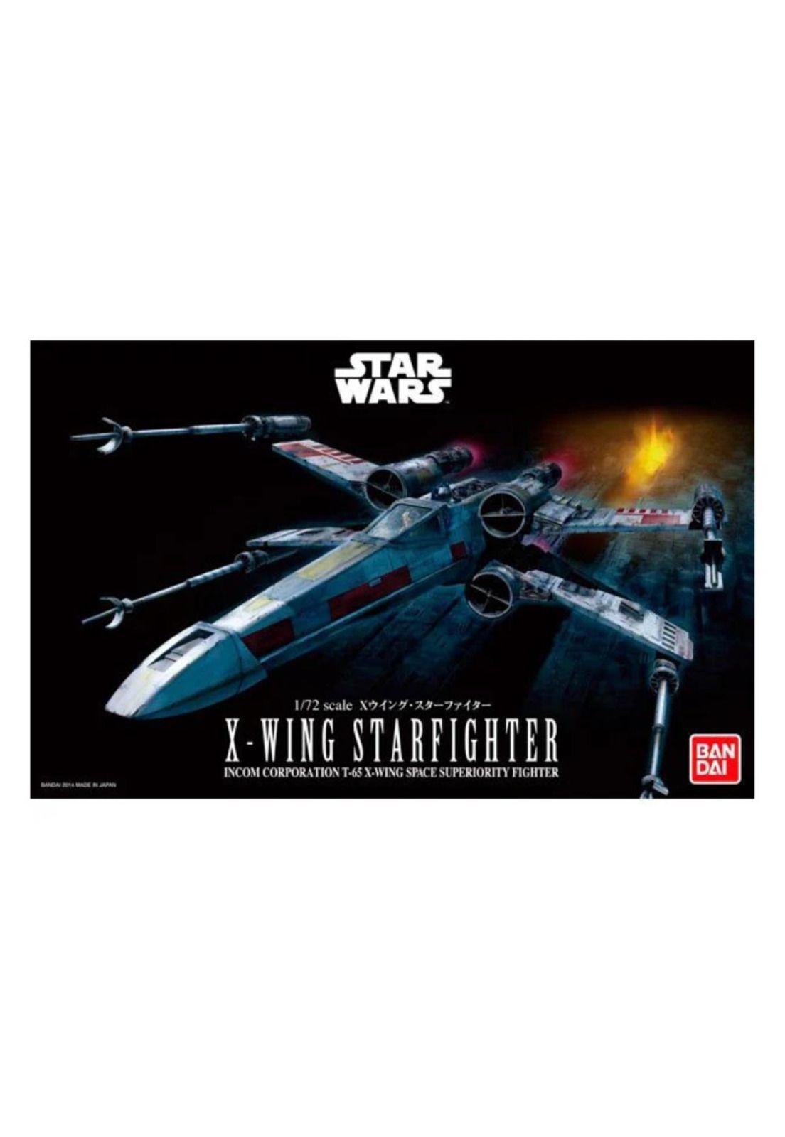 Star Wars Model Kit Escala 1/72 X-Wing Starfighter-0