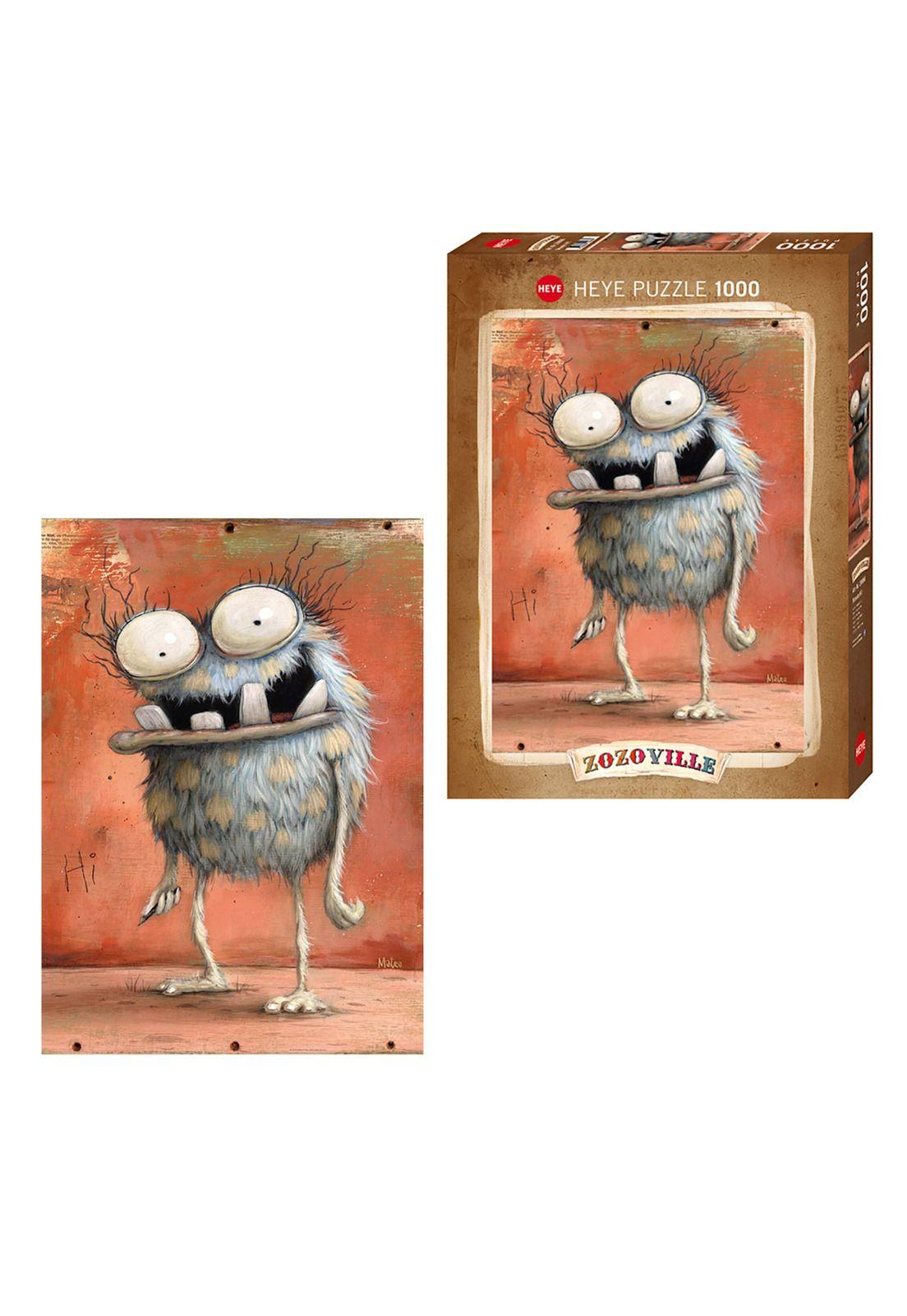 Puzzle Rompecabezas Heye 1000 - Zozoville Monsta Hi!-2