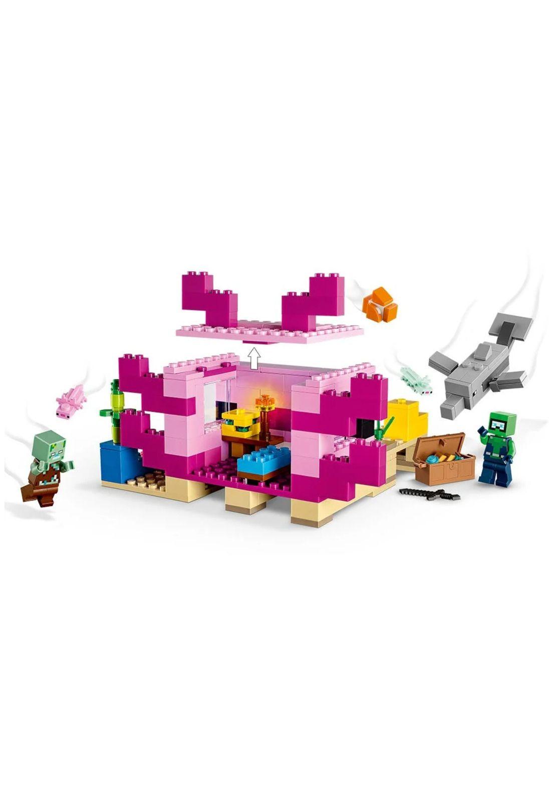 Lego Minecraft La Casa-Ajolote (21247)-2