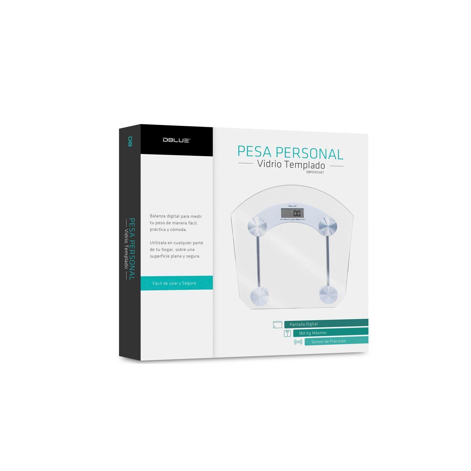 PESA DE BAÑO BALANZA DIGITAL DE VIDRIO-1