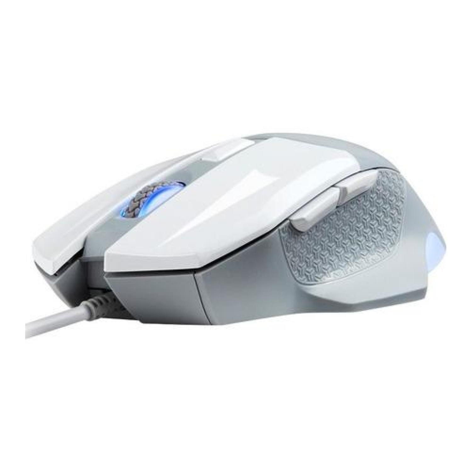 Mouse Gamer Alambrico USB 4000 DPI G200 HP Blanco-2