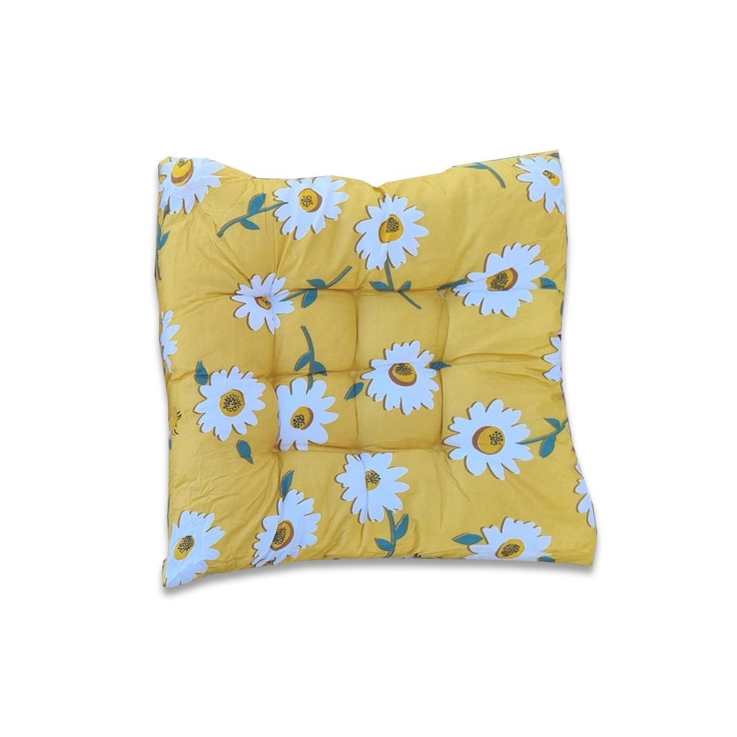 Pack 2 Cojines Flores Amarillo-0