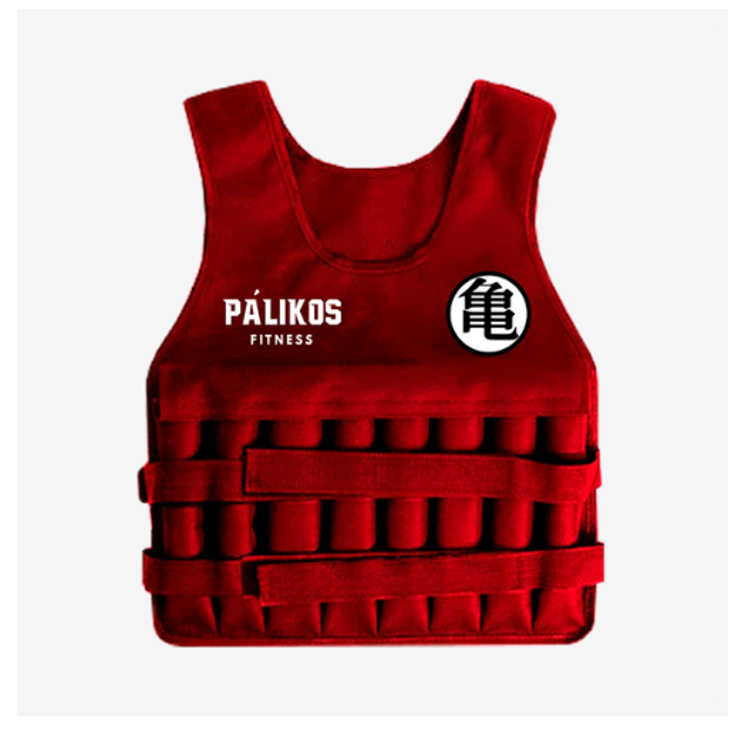 Chaleco de peso 20 kg Rojo -0