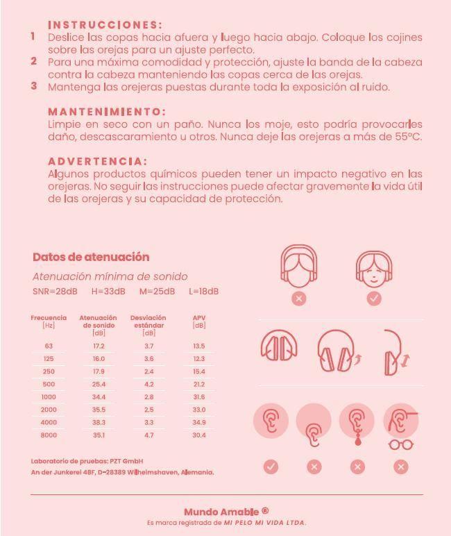 Audifonos PRO antiruido Niños y Jovenes, para Autismo y TEA-3