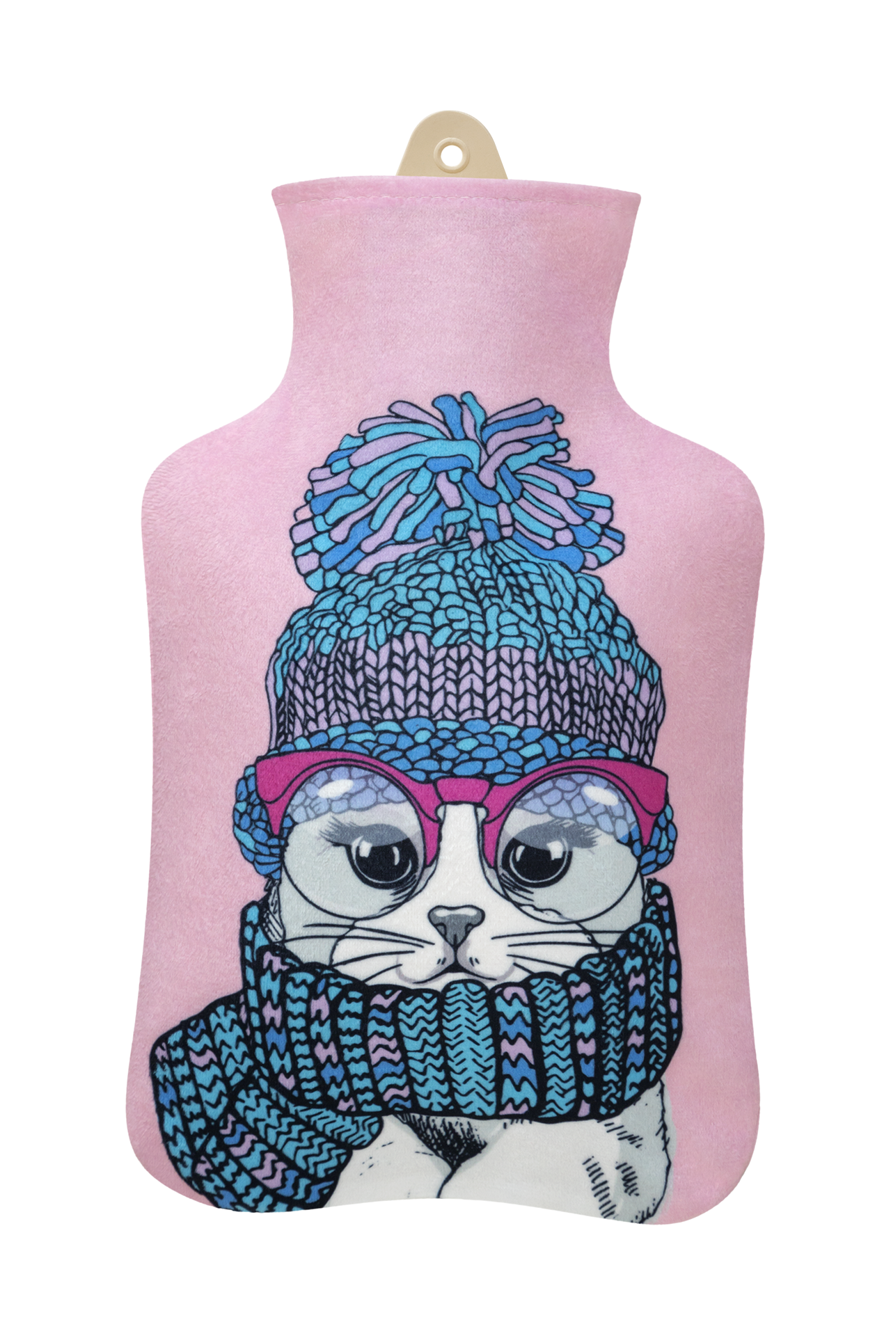 Guatero Thermicachile 1L C/Funda Gato Bufanda-0