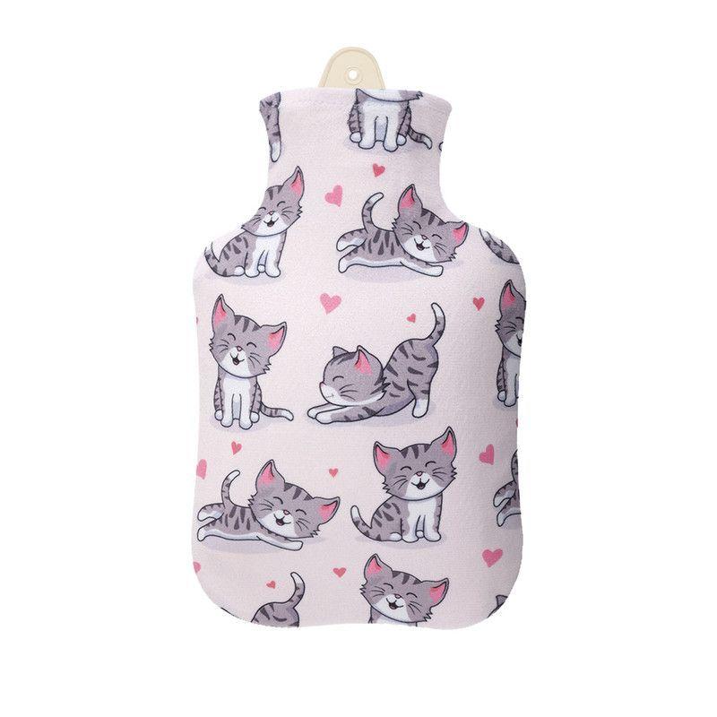 Guatero  C/Funda 1L Gatos Y Corazones Thermica Cl-2
