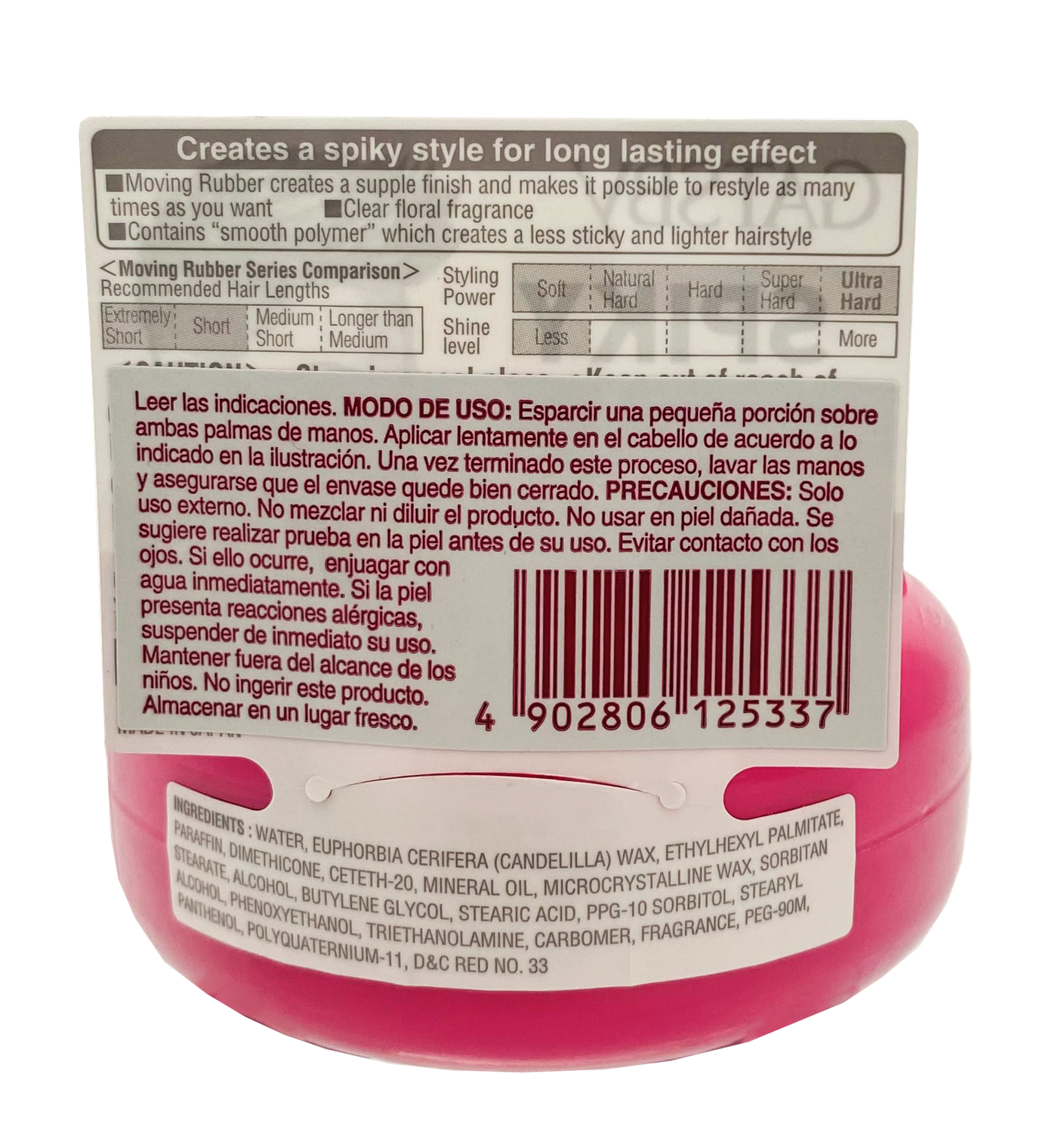 Cera Capilar Gatsby Spikey Edge-5