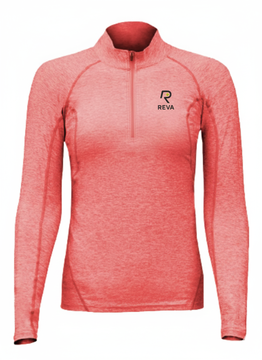 Polera Deportiva Dryfit Manga Larga Mujer REVA Coral-0
