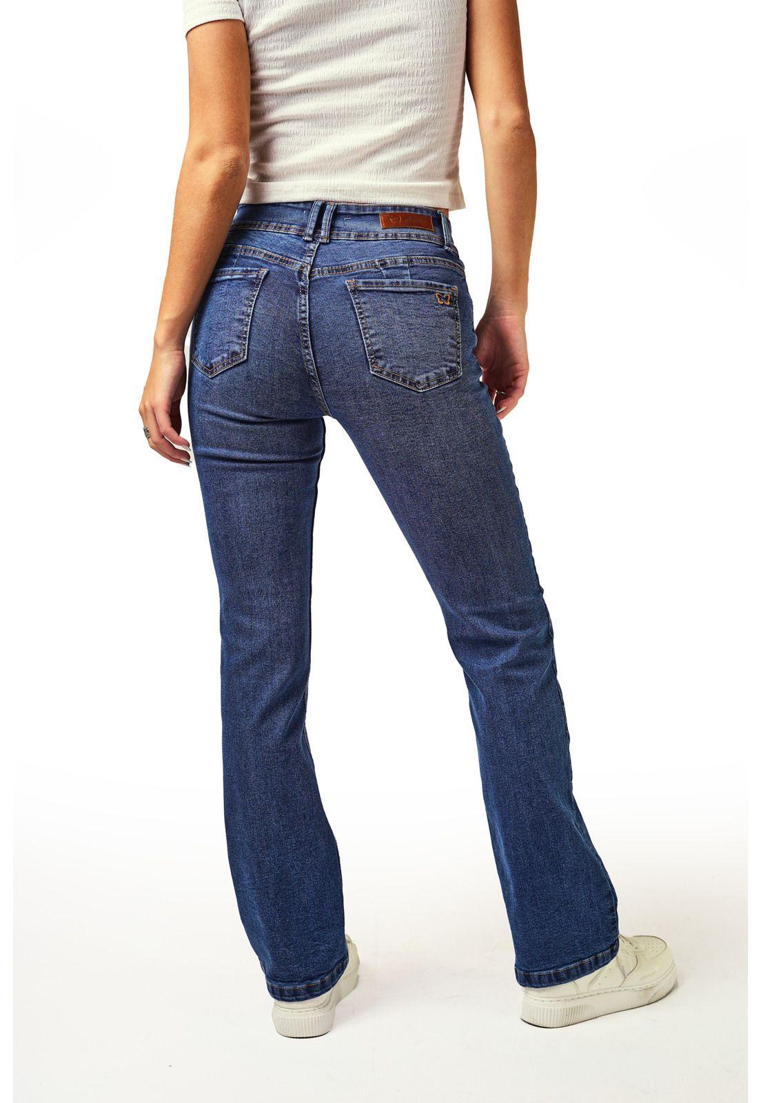 Jeans Isi Straight - Recto Pretina Ancha Azul Efesis-4