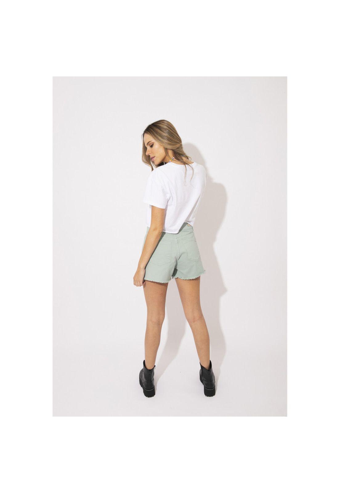 SHORT AGATA MOM VERDE-2