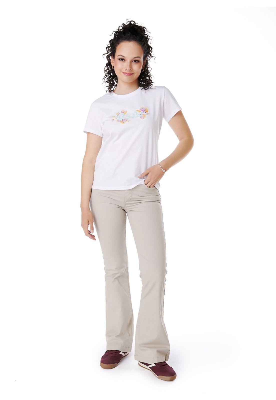 PANTALON FEEL FLARE BOLSILLO C/ TAPETAS BEIGE EFESIS-0