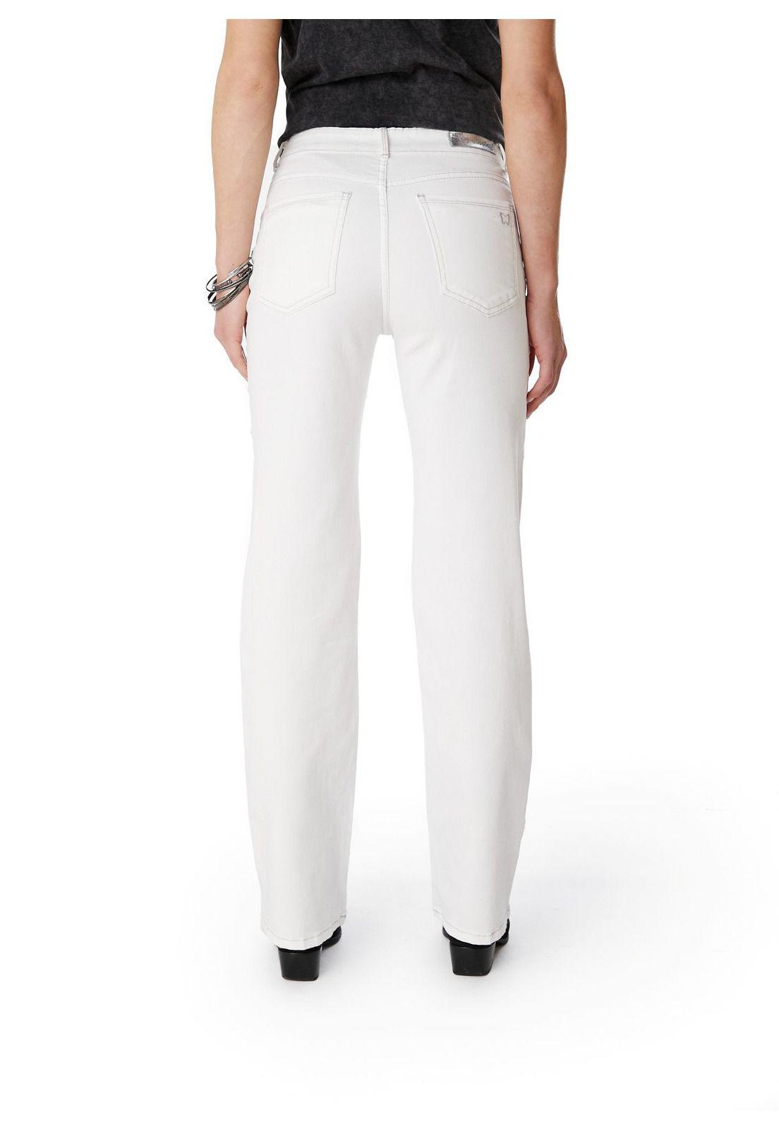 PANTALON RUBRUN RECTO TACHAS EN COSTADOS BLANCO EFESIS-3