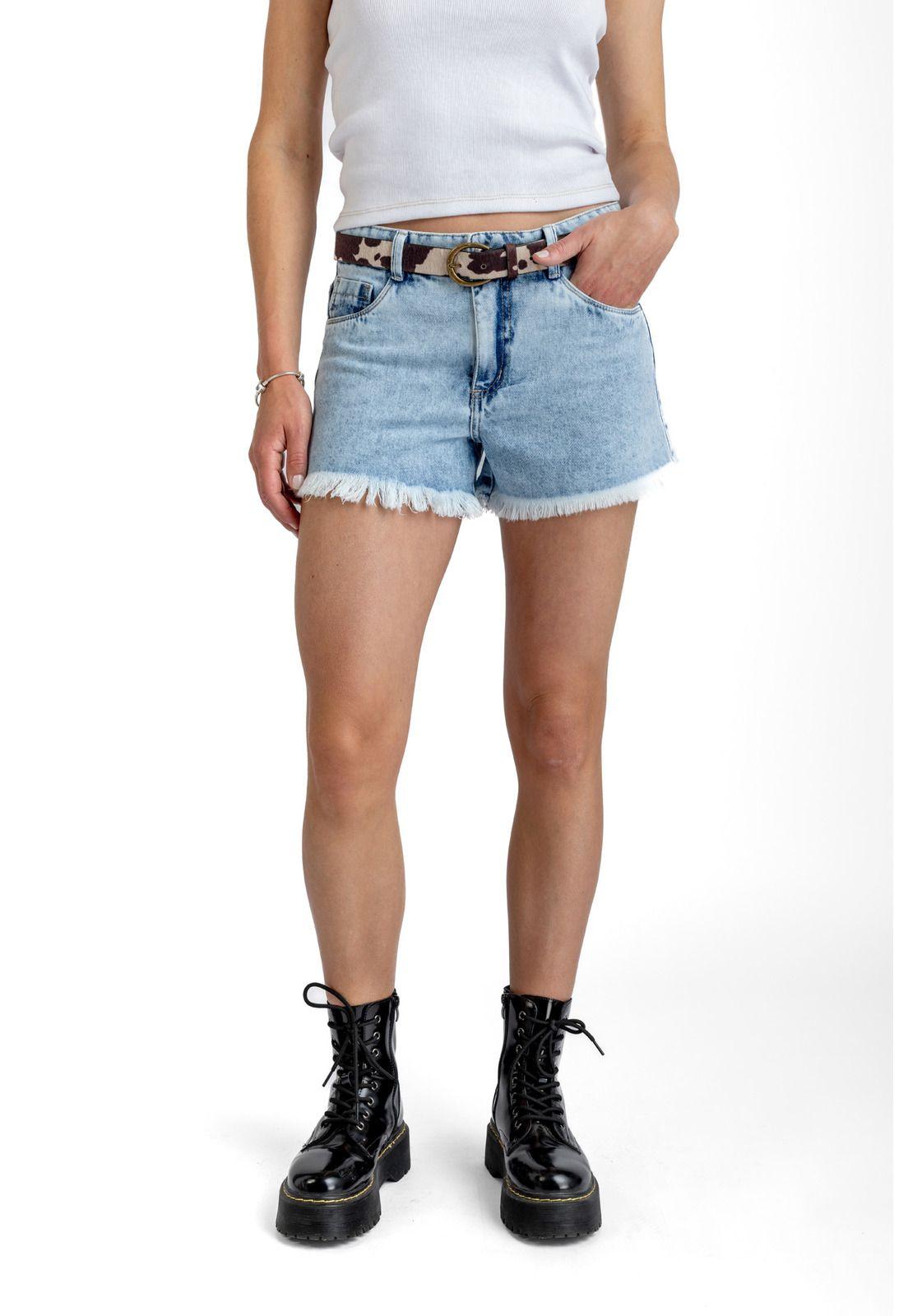 SHORT PANUCA ROTURAS ESTAMPADO ESTRELLA AZUL LIGTH EFESIS-1