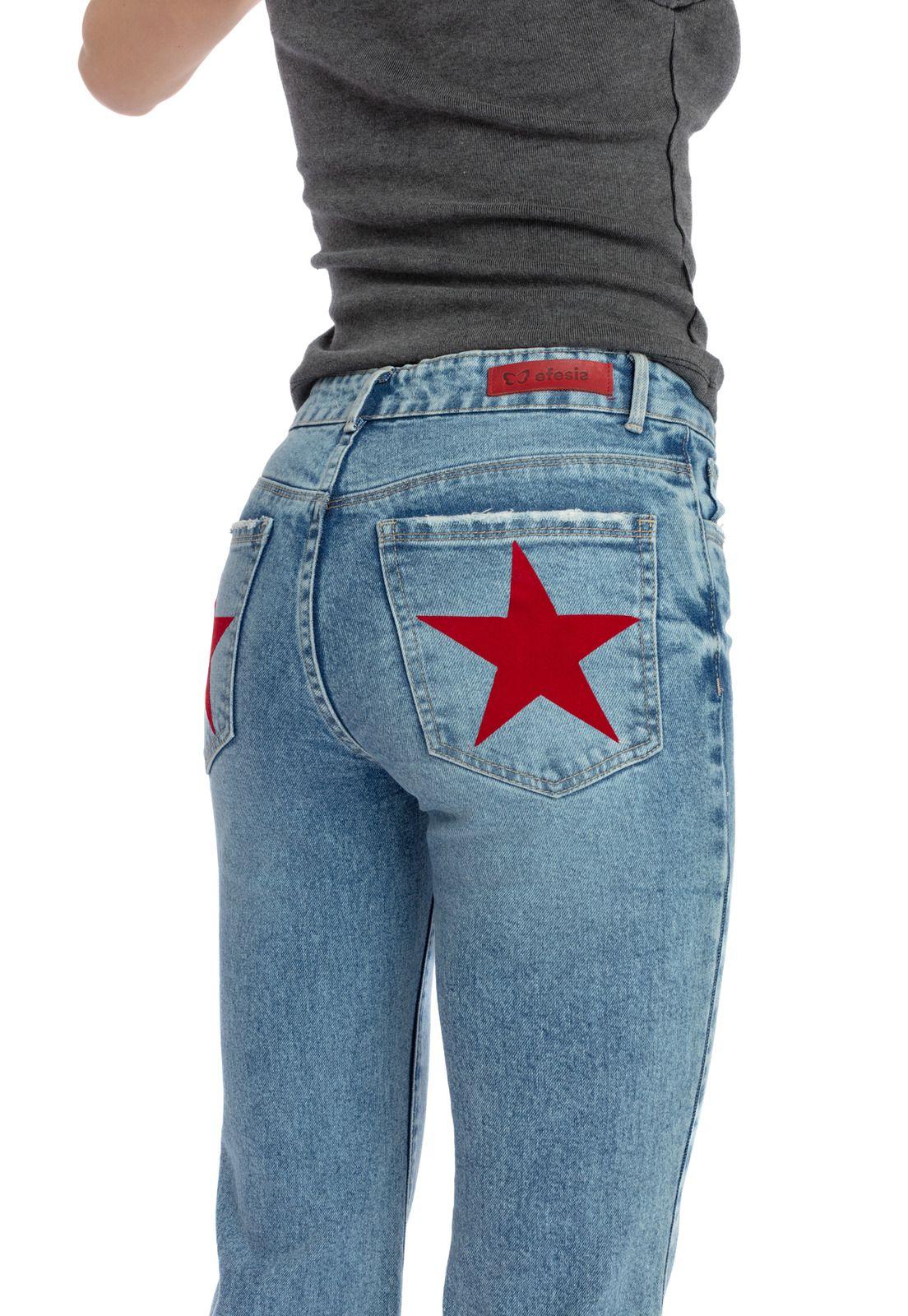 JEANS KENAI BLUE LIGHT FLARE ESTRELLAS BOLSILLOS EFESIS-4