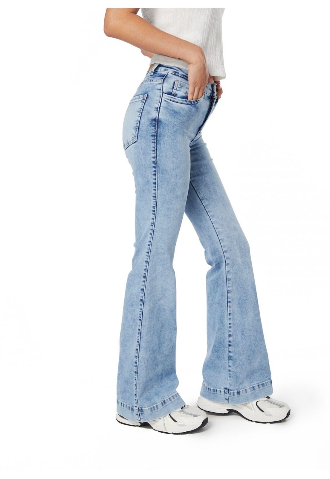 JEANS MIRÓ FLARE TIRO BAJO-2