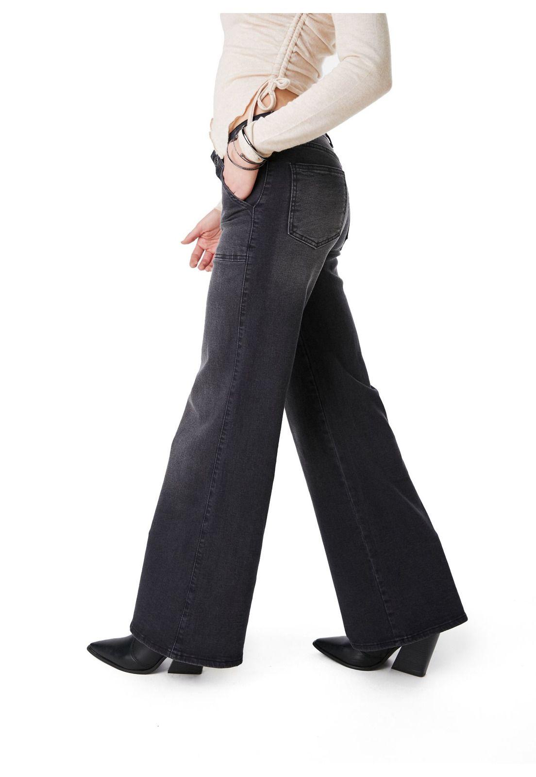 JEANS ZOE PALAZZO BOLSILLO PARCHE NEGRO EFESIS-2