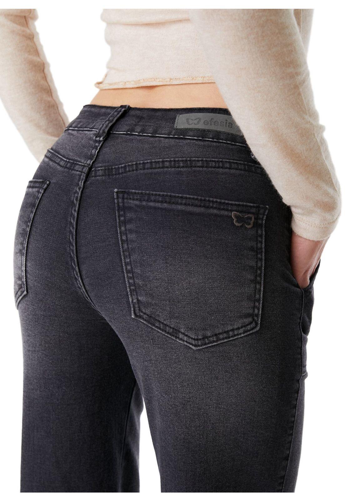JEANS ZOE PALAZZO BOLSILLO PARCHE NEGRO EFESIS-4