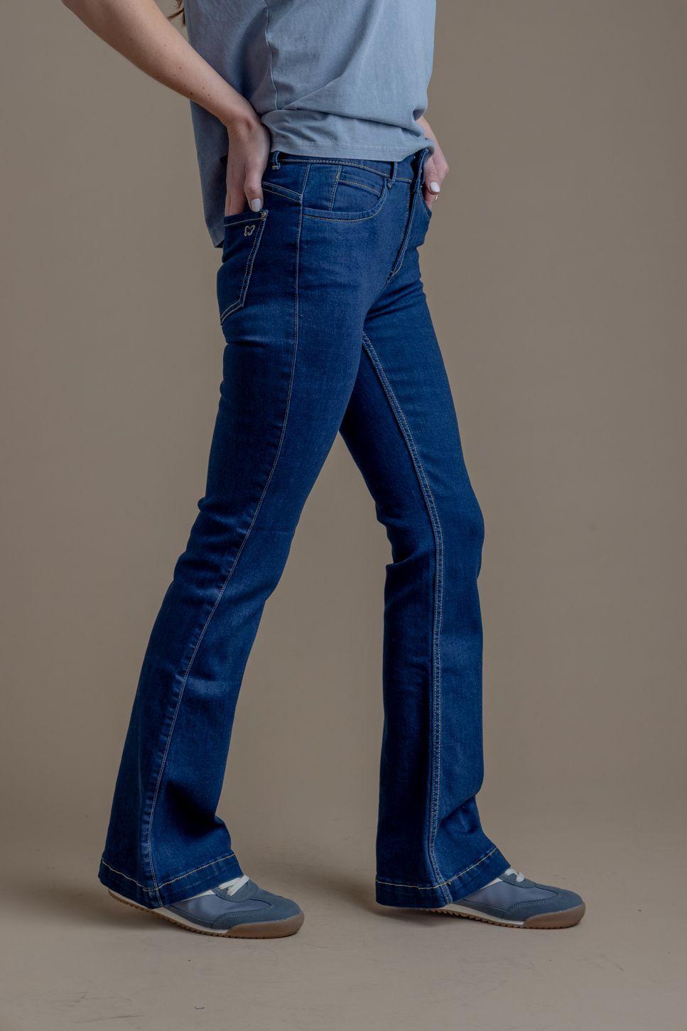 JEANS FLO FLARE AZUL EFESIS-2