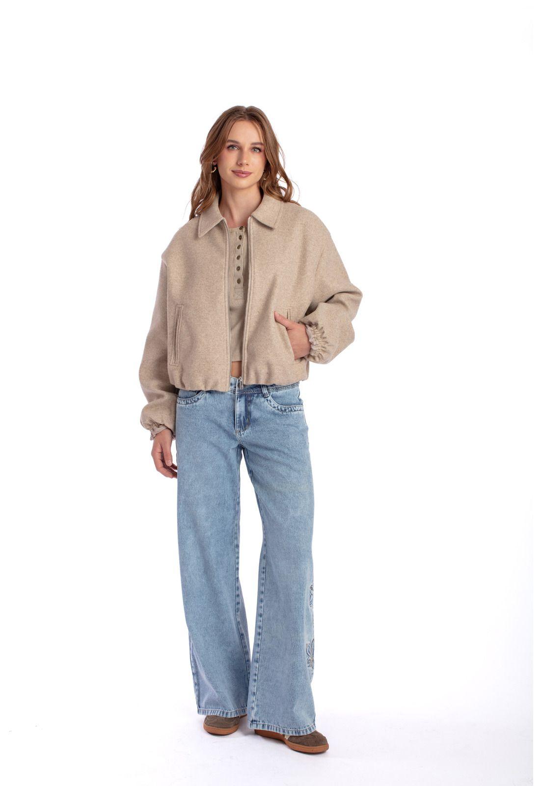 CHAQUETA SILLY REGULAR GLOBO CAFÉ EFESIS-1